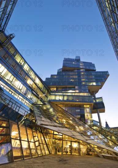 Administration building Nord LB, Norddeutsche Landesbank, architectural office Behnisch, Behnisch &