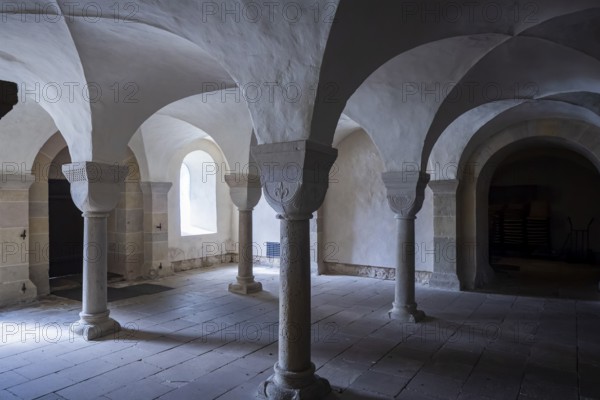 The Lippoldsberg Monastery with the Church of St George and St Mary is a former Benedictine