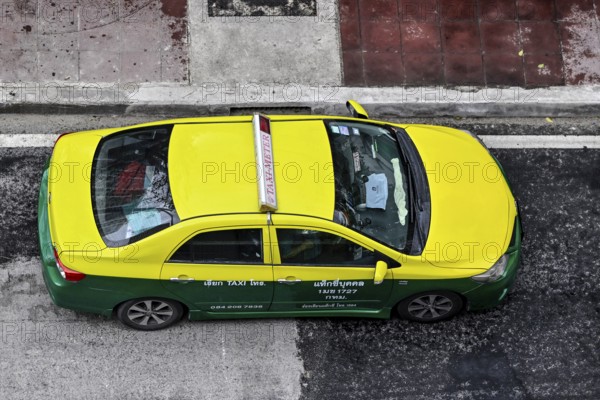 Taxi passenger car
