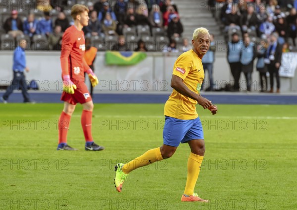Marcelinho (buergerl.Marcelo dos Santos) at his farewell match in the Olympiastadion Berlin