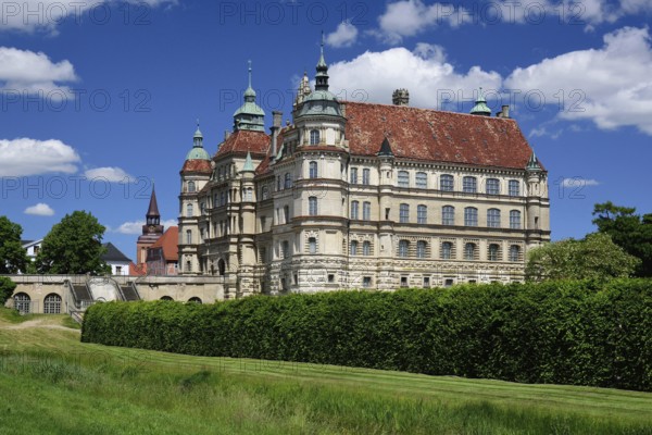 Europe, Germany, Mecklenburg-Western Pomerania, Güstrow, Güstrow Castle, built in the 16th century,