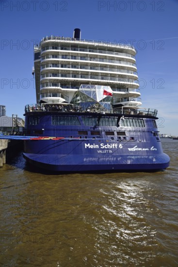 Germany, Hamburg, harbour, cruise ship, Mein Schiff 6, Europe