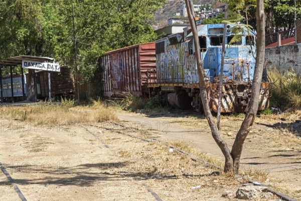 Oaxaca, Mexico, The Oaxaca Railroad Museum. The Mexican Southern Railroad began operations between