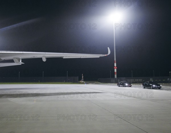 Christian Lindner (FDP), Federal Minister of Finance, photographed while boarding an aircraft of
