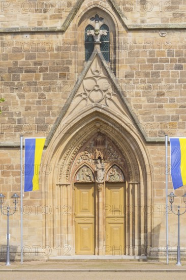 The Roman Catholic Basilica of St Cyriacus is a parish church in the town of Duderstadt in the