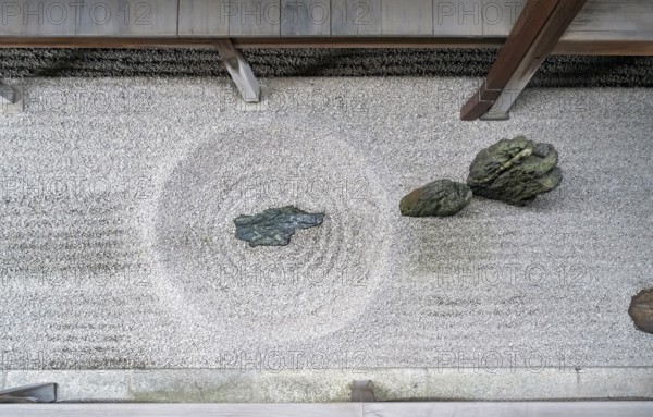 Totekiko Stone Garden, Daitoku-ji temple, Kyoto, Japan, Asia
