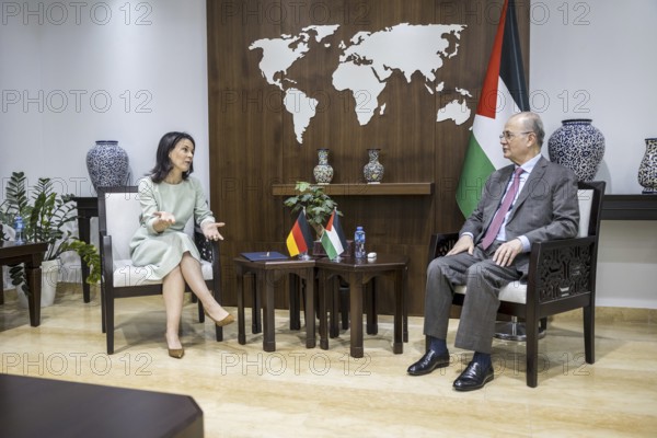 Annalena Bärbock (Alliance 90/The Greens), Federal Foreign Minister, pictured during her trip to