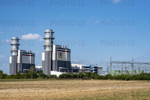 Trianel Hamm-Uentrop combined-cycle gas and steam power plant, two power plant units, each with an