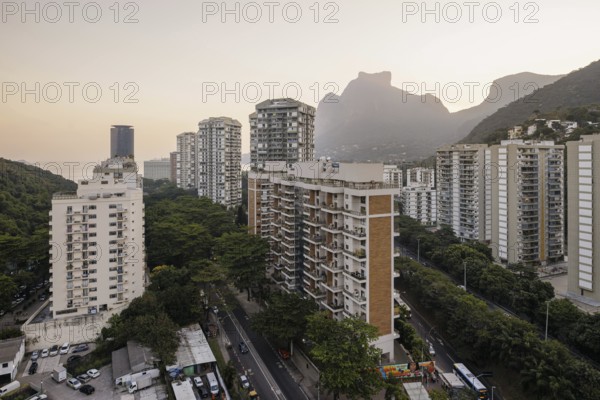 View of the Sao Conrado neighbourhood. Rio de Janeiro, 23.07.2024. Photographed on behalf of the