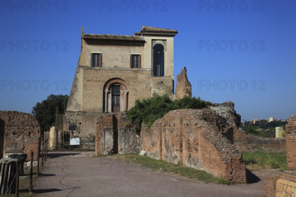 Domus Flavia, Monte Palatino, Palatine Hill, Rome, Italy, Europe