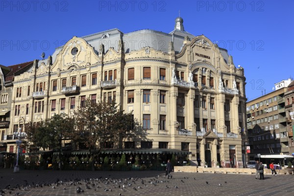 Old town, Politehnica building, house at Piata Operi, Piata Victoriei, Timisoara, Timisoara, Banat,