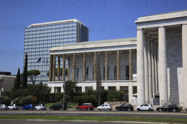 Museo Nazionale Preistorico Etnografico, Piazza Guglielmo Marconi, Esposizione Universale di Roma,