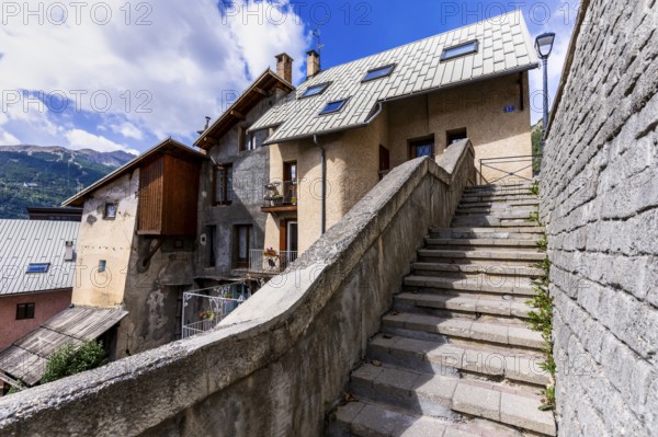 Old city of Briancon, Departement Haute-Alpes, region Provence-Alpes-Côte d'Azur, France, Europe