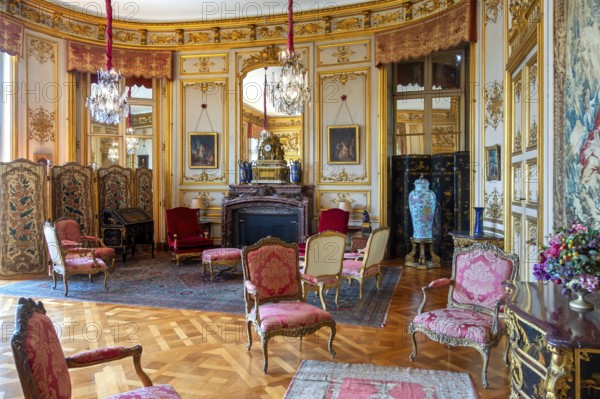 Marshalls' room at Château de Bel?il, Baroque castle in Beloeil and residence of the princes of