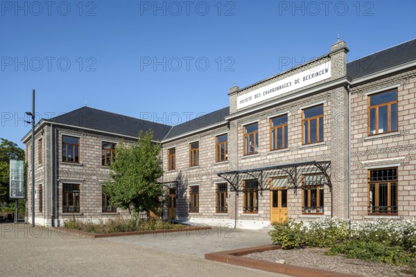 Central office of the Beringen coal mine at Beringen-Mijn, Koersel, province of Limburg, Flanders,