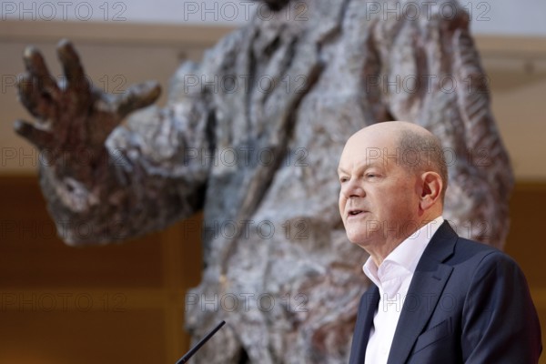 Berlin, Germany - 30 November 2024: Olaf Scholz, Federal Chancellor and lead candidate of the SPD