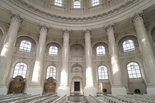 Interior of St. Blasius Cathedral in St. Blasien, Black Forest, Baden-Württemberg, Germany, Europe
