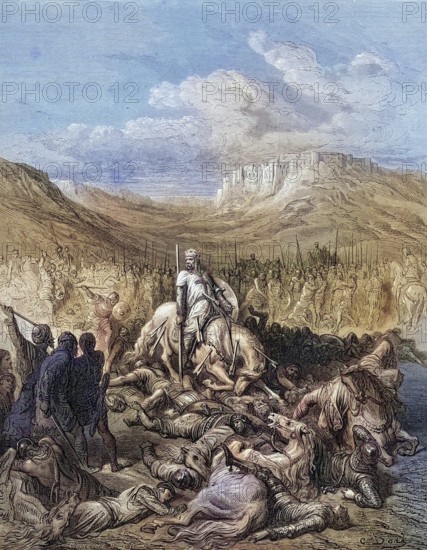 Glorious Death of Jacques de Maille, Marshal of the Temple during the Second Crusade 1146 1188,
