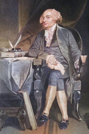 John Adams 1735-1826, First Vice President and Second President of the United States of America,