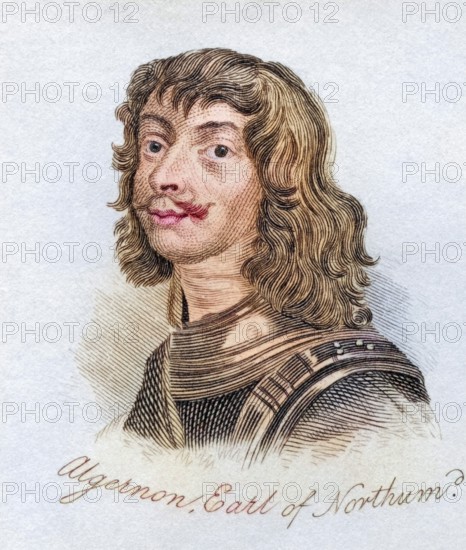 Algernon Percy, 10th Earl of Northumberland, also called Baron Percy 1602, 1668. English military