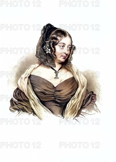Charlotte Sophie Eugenie Franziska Countess Schönborn-Buchheim (1796-1864), Historical, digitally