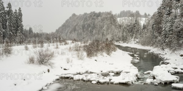 Iller, near Oberstdorf, Oberallgäu, Bavaria, Germany, Europe