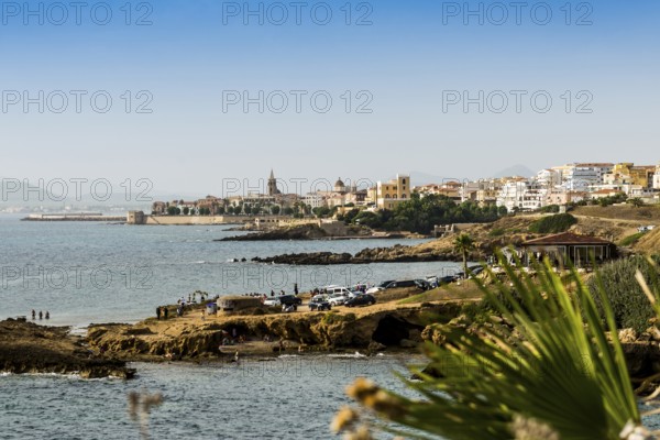City by the sea, Alghero, Sardinia, Italy, Europe