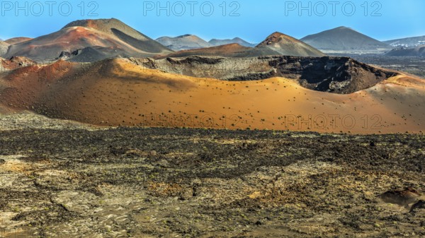 2016, Timanfaya National Park, Lanzarote, Fire Mountains of Timanfaya National Park, Montanas del