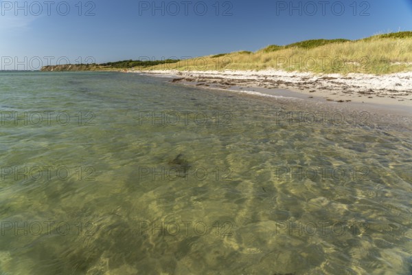 On the beach at Ristinge, Langeland Island, Denmark, Europe