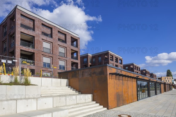 New development area Hafen City, on the site of the old neustädter Elbhafen harbour, Wohnungsbau