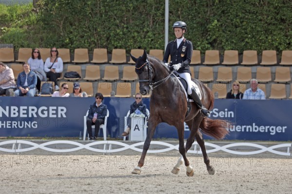 Regina Mistelkamp on Highlander Delight, Para Dressage, German Championships