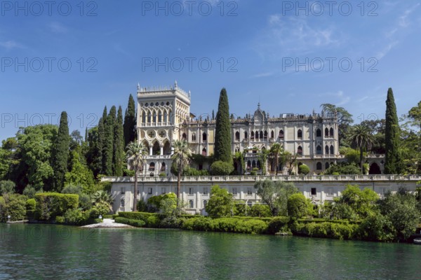 Villa Borghese-Cavazza, Isola del Garda, Garda Island, Lake Garda, Upper Italy, Italy, Europe