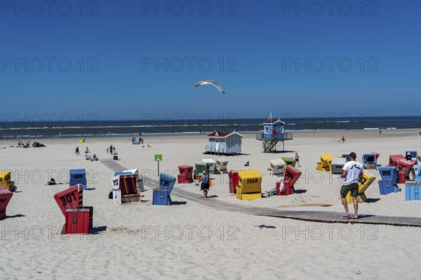 North Sea island of Langeoog, early summer, shortly after the first easing of the lockdown in the