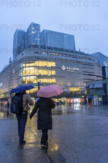 Galeria department stores' at the Hauptwache, on Große Eschenheimer Straße and pedestrian zone