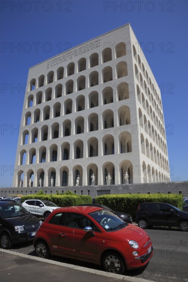 Palazzo della Civilta Italiana, Palace of Italian Civilisation, also Palazzo della Civilta del