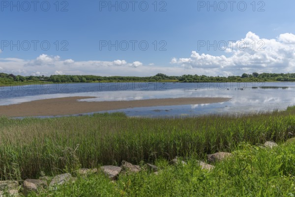 Small Noor in the nature reserve Holnis peninsula, nature reserve on the Flensburg Fjord, inland