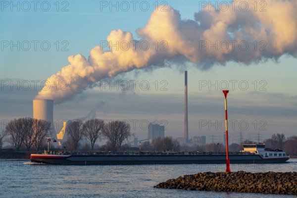 Cooling tower of the coal-fired power plant Duisburg-Walsum, operated by STEAG and EVN AG, 181