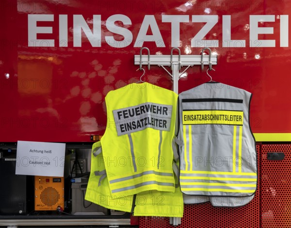 Personal protective equipment, clothing for firefighters, Interschutz 2022 trade fair in Hanover,
