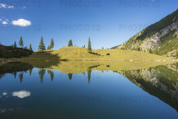 Unterer Gaisalpsee, Allgäu Alps, Allgaeu, Bavaria, Germany, Europe
