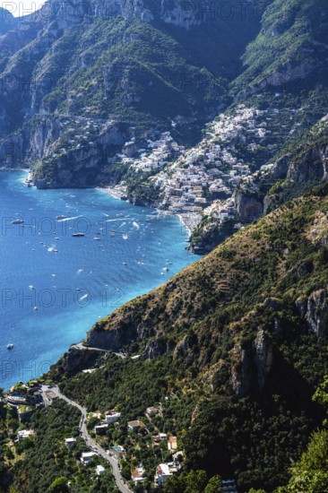 Positano, Amalfi Drive, Amalfi Coast, Italy, Europe
