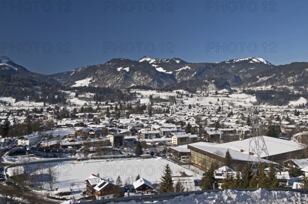 Oberstdorf, Oberallgäu, Allgäu, Bavaria, Germany, Europe