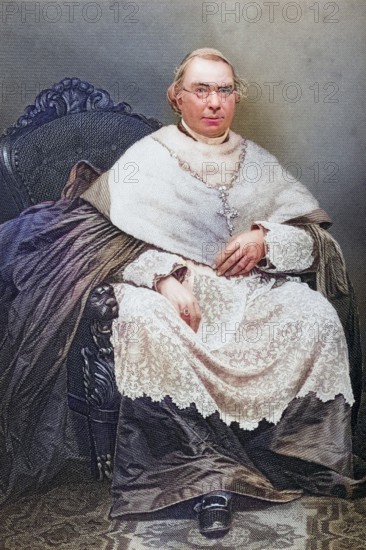 Nicholas Patrick Wiseman, 1802-1865, English Cardinal, first Archbishop of Westminster, Historical,