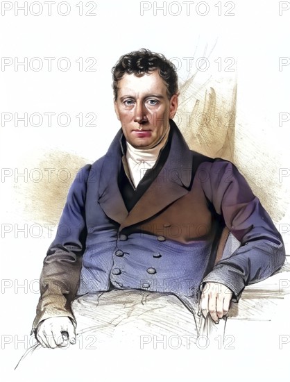 Franz de Paula Augustin Wirer, later ennobled as Ritter von Rettenbach, 2 April 1771, 30 March