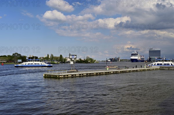 Cruise ship Celebrity Silhouette and Mövenpickhotel, Amsterdam, Province of North Holland,