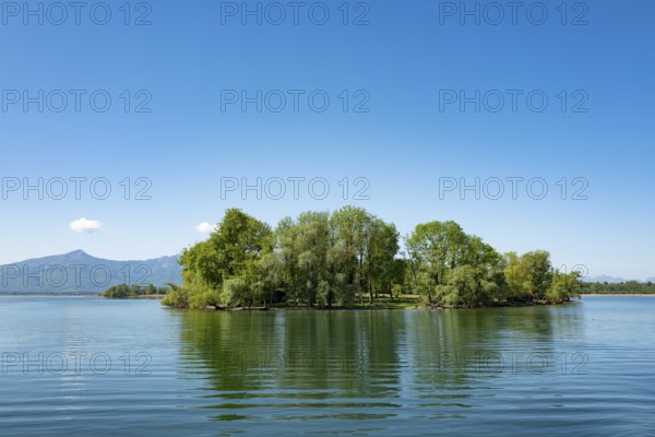 Krautinsel, Chiemsee, Bavaria, Germany, Europe