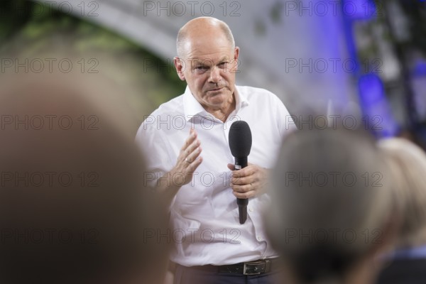 Olaf Scholz (Chancellor of the Federal Republic of Germany, SPD) at the Chancellor's Meeting at