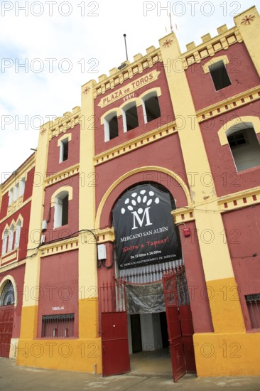 Plaza de Toros bullring built 1914, Merida, Extremadura, Spain, Europe
