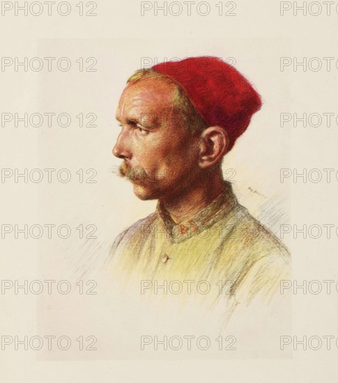 The Allies in the First World War, France, Zouave, J Louis Helmlinger von Riedwir Elsass,