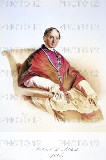 Michael Rimely (1793-1865), As Michael II Archabbot of the Benedictine Abbey of Martinsberg