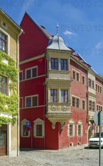 Renaissance town house, seat of the Protestant superintendency since 1729, Marktplatz, Eisenberg,